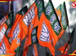 মেদিনীপুরে বিজেপির নমিনেশন মিছিল