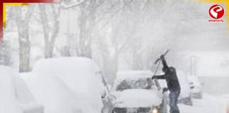 তুষারঝড়ে লন্ডভন্ড আমেরিকা, নিউইয়র্কে জারি জরুরি অবস্থা, বাতিল প্রায় ১০ হাজার উ কড়ান