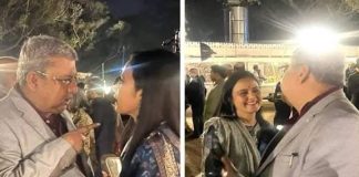 হাসিমুখে, বিয়েবাড়িতে পাশাপাশি মহুয়া-কল্যাণ