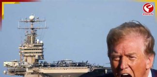 মিসাইল হামলার শিকার আব্রাহাম লিঙ্কন! আমেরিকার দম্ভে আঘাত করল ইরান?