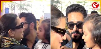 বিভীষকা কাটিয়ে দেশে ফিরলেন শুভশ্রী, বিমানবন্দরেই রাজকে জড়িয়ে ধরলেন