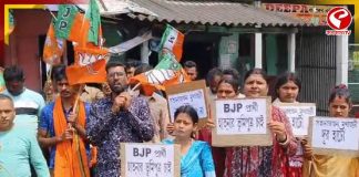 প্রকাশ্যে BJP-র অন্তর্দ্বন্দ্ব! প্রার্থীর নাম ঘোষণা হতেই পথে নেমে বিক্ষোভ কর্মীদের