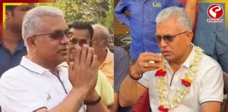 চা চক্রে প্রচার শুরু দিলীপ ঘোষের! খড়্গপুরে ফিরে কী বললেন বিজেপি প্রার্থী? দেখুন