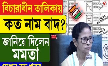 বিচারাধীন তালিকায় কত নাম বাদ? জানিয়ে দিলেন মমতা, দেখুন বড় খবর