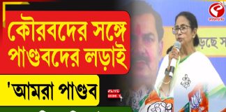 কৌরবদের সঙ্গে পাণ্ডবদের লড়াই , ‘আমরা পাণ্ডব আর বিজেপি কৌরব’: মমতা