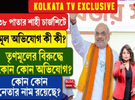 ৩৮ পাতার চার্জশিটে মূল অভিযোগ কী কী? তৃণমূলের কোন কোন অভিযোগ?