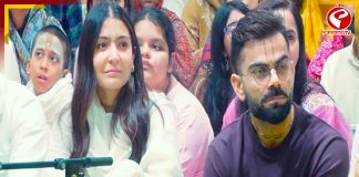 লাইক বিতর্কের মাঝে বৃন্দাবনে বিরাট-অনুষ্কা