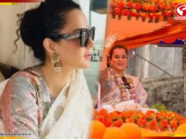 সাদা জামদানি নো মেকআপ লুকে নজর কাড়লেন কঙ্গনা