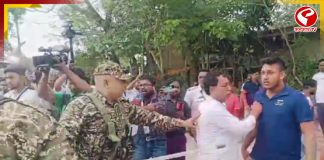 ভাঙড় রয়েছে ভাঙড়ে, নওশাদকে ঘিরে বিক্ষোভ, কেন্দ্রীয় বাহিনীর লাঠিচার্জ