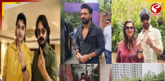 গণতন্ত্রের উৎসবে শামিল টলিউডের সেলেবরা, ‘ফার্স্ট ভোট’ প্রসেনজিতের ছেলে তৃষাণজিতের