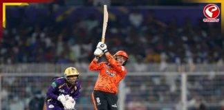 হেড-অভিষেকের তাণ্ডবে বিপাকে নাইটরা, বড় স্কোর হায়দরাবাদের