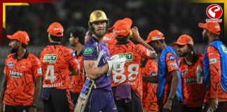 ইডেনেও ব্যর্থ KKR! ৬৫ রানে ম্যাচ জিতে নিল হায়দরাবাদ