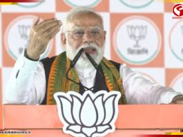 ‘এক মওকা মোদি কো…’ তৃণমূলকে হারানোর ডাক মোদির