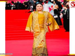 মস্কোর রেড কার্পেটে ‘বেনারসি প্রিন্সেস’, বাংলার ঐতিহ্যে নজর কাড়লেন ভাবনা