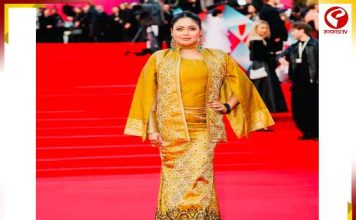 মস্কোর রেড কার্পেটে ‘বেনারসি প্রিন্সেস’, বাংলার ঐতিহ্যে নজর কাড়লেন ভাবনা
