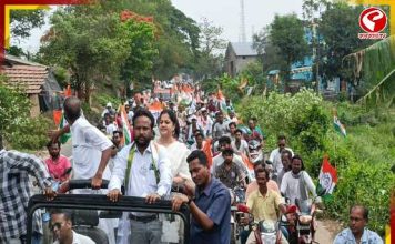 অমিত শাহের সভার ২৪ ঘণ্টায় পালটা ‘মহাসুনামি’, জামালপুরে তৃণমূলের মেগা বাইক র্যালিতে জনজোয়ার