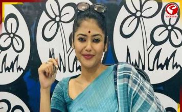 হেলিকপ্টার থেকে রোড শো, মঙ্গলকোটে সায়নী ঝড়!