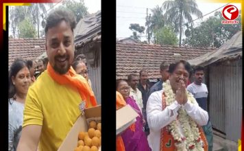 পাঁচ বছর এলাকায় দেখা যায়নি, বনগাঁয় বিজেপি প্রার্থীকে গো-ব্যাক স্লোগান