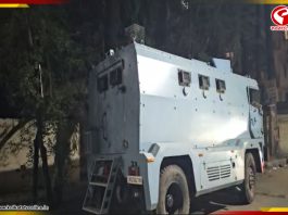 ভোটের আগেই রাজ্যে ঢুকল কেন্দ্রীয় বাহিনীর সাঁজোয়া গাড়ি