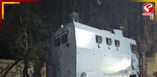 ভোটের আগেই রাজ্যে ঢুকল কেন্দ্রীয় বাহিনীর সাঁজোয়া গাড়ি