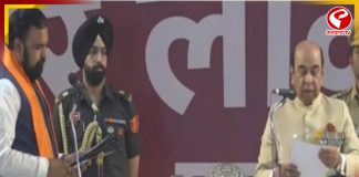 বিহারের মুখ্যমন্ত্রী হিসেবে শপথ নিলেন সম্রাট চৌধুরী