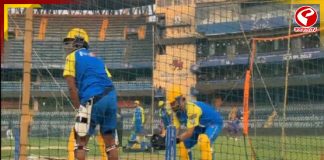 অনুশীলন শুরু করলেন ধোনি, মুম্বইয়ের বিরুদ্ধে মাঠে নামবেন ‘মাহি’?