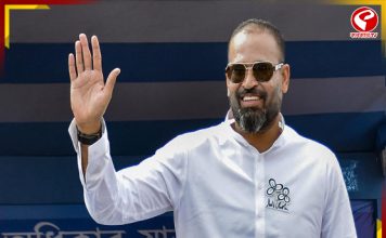 ইউসুফ পাঠানের রোডশোকে কেন্দ্র করে শক্তি প্রদর্শন করল তৃণমূল