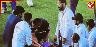 ক্যাচ নিতে গিয়ে মাথায় গুরুতর চোট পেলেন এনগিডি! নিয়ে যাওয়া হল হাসপাতালে