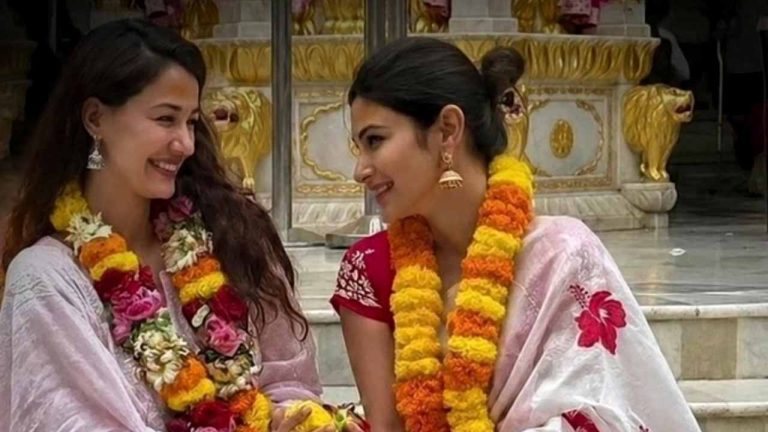 বিচ্ছেদ ঘোষণার পরই দিশা-মৌনীর ‘মালাবদল’, হইচই  নেটপাড়ায়