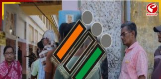 পুনর্নির্বাচনে ৯টা পর্যন্ত ১৬ শতাংশ ভোট পড়ল , ডায়মন্ড হারবার ও মগরাহাটে বুথের বাইরে লাইন