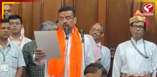 মুখ্যমন্ত্রী হয়ে প্রথমবার বিধানসভায় শুভেন্দু অধিকারী, নিলেন বিধায়ক হিসেবে শপথ