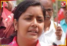 হকার উচ্ছেদ ইস্যুতে ব্যান্ডেলে বিক্ষোভ, মিনাক্ষীর মিছিলে পুলিশের বাধা ঘিরে উত্তেজনা