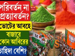 পরিবর্তন না প্রত্যাবর্তন? ভোটের আবহে বাজারে কোন আবিরের চাহিদা বেশি?