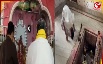 ফল ঘোষণার আগে মন্দিরে পুজো দিলেন পাণ্ডবেশ্বরে বিজেপি প্রার্থী জিতেন্দ্র তিওয়ারি সহ রাণীগঞ্জের প্রার্থী পার্থ ঘোষ