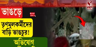 ভাঙড়ে তৃণমূলকর্মীদের বাড়ি ভাঙচুর! অভিযোগ ISF কর্মীদের বিরুদ্ধে