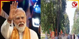 নির্দিষ্ট সময়ের একঘণ্টা আগেই কলকাতায় প্রধানমন্ত্রী, ব্রিগেডের উদ্দেশে রওনা মোদির কনভয়