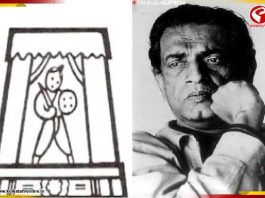 মহড়ায় বসেই আঁকা স্কেচ! সত্যজিতের ‘ঢাল-তরোয়াল হাতে ‘শিশু’ আজ কোন প্রতিষ্ঠানের লোগো জানেন?