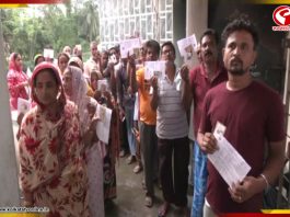 ফলতায় চলছে পুনর্নির্বাচন, সকাল থেকে বুথে বুথে মানুষের ভিড়