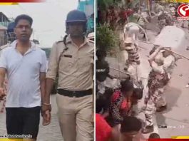 ফলতায় উত্তেজনা চরমে, বিক্ষোভকারীদের ছত্রভঙ্গ করতে পুলিশ-সিআরপিএফের লাঠিচার্জ