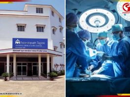 দুর্ঘটনায় গলায় বিরল রক্তনালির আঘাত, জটিল অস্ত্রোপচারে রোগীর প্রাণ বাঁচাল নারায়ণা আরএন টেগোর হাসপাতাল