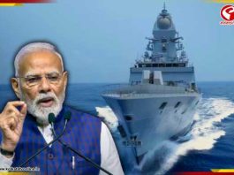 ভারতীয় নৌসেনার হাতে ‘ত্রিশূল’! গার্ডেনরিচ থেকে ‘আত্মনির্ভরতা’র পাঠ পড়ালেন মোদি