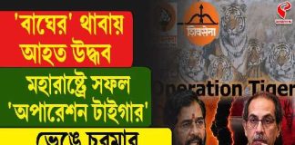 বাঘের থাবায় আহত উদ্ধব! মহারাষ্ট্রে সফল ‘অপারেশন টাইগার’! ভেঙে চুরমার উদ্ধবের শিবসেনা?