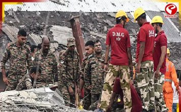 ৭২ ঘণ্টা পর শেষ উদ্ধারকাজ, তারাতলার ধ্বংসস্তূপে পুলিশের কড়া পাহারা