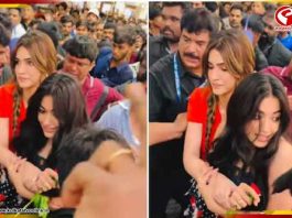 ‘ককটেল ২’ প্রচারে ভক্তদের ভিড়ে হুড়োহুড়ি, রশ্মিকাকে আগলে ভাইরাল কৃতী শ্যানন