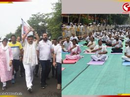 ‘রান ফর যোগা’-য় যোগ দিলেন মুখ্যমন্ত্রী শুভেন্দু, মহাকরণের সামনে যোগাসনে শামিল হাজারো মানুষ