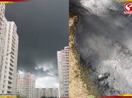 কালো ধোঁয়ায় ঢাকল মস্কো, সঙ্গে হল কালো বৃষ্টি! সতর্কবার্তা প্রশাসনের