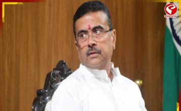 বৃষ্টির জেরে আকাশপথ বাতিল, সড়কপথে মুর্শিদাবার উদ্দেশে রওনা শুভেন্দুর