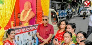 বিধানচন্দ্র রায়কে স্মরণ, শহরের রাজপথে ‘জীবন দেবতা রথ’