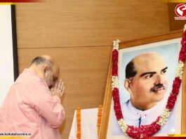 শ্যামাপ্রসাদের জন্মবার্ষিকীতে কলকাতায় অমিত শাহ