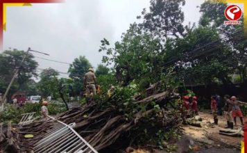 রাতভর বৃষ্টিতে নাকাল কলকাতা, জলমগ্ন একাধিক এলাকা